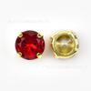Venta al por mayor de fábrica Loto fondo puntiagudo 10mm redondo K9 taladro de garra Cristal taladro de garra taladro de costura a mano diy tocado accesorios para el cabello accesorios para zapatos