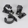 Asiento de fijación tipo adhesivo directo Longran LR-11J clip tipo gestión de cables de chasis clip de alambre de nailon para cables hebilla de arnés de cableado