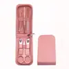 Set Popular Transfronterizo de Cortaúñas de Acero Inoxidable Set de 6 Piezas Set de 9 Piezas Herramientas de Manicura Limpiaorejas Set de Cortauñas