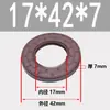 Retentor de óleo com esqueleto FKM conjunto completo de tamanhos FKM 17-27mm retentor de água para perfuratriz de água retentor de óleo resistente a altas temperaturas anel de vedação