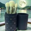 Set de 12 Brochas de Maquillaje Erlu Júpiter 12: Polvo Suelto, Rubor, Contorno, Pincel para Sombra de Nariz, Herramientas de Belleza Sin Costuras, Fijación de Maquillaje, Sombra de Ojos, Corrector
