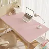 Tapete de Mesa Ecológico Protetor para Olhos para Alunos do Ensino Fundamental, Mesa de Estudo Infantil, Toalha de Mesa Especial para Mesa de Escrita, Tapete de Mesa de Escritório de Cor Sólida