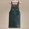 Delantal Impermeable y a Prueba de Aceite al por Mayor para Cafetería Cocina Hogar Jardinería Ropa de Trabajo Delantal de Cocina