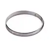 40*4mm chapado de protección ambiental multicolor geométrico doble agujero redondo tubo de cobre aretes anillo collar colgante accesorios de joyería