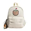 Mochila de Cuadros para Jardín de Infancia Versión Coreana Estilo Ins Linda Gran Capacidad Bolsa Escolar para Niños y Niñas Mochila Ligera de Viaje