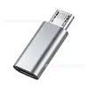 Adaptador Convertidor Adecuado para Apple Hembra a Tipo C Micro Macho Adaptador para iPhone Lightning
