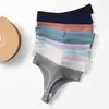 Tangas de Algodón para Mujer Tanga Sexy Suave de Tiro Bajo Calzones de Dama Ropa Interior para Mujer