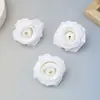 Tela de seda hecha a mano Yozhi, rosa artificial, materiales para manualidades, decoraciones de flores artificiales realistas de alta gama y jarrones