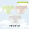 Roupa Íntima Feminina para Crianças Maiores, Algodão Puro, Antibacteriana, Respirável, Sem Costura, Confortável, Estilo Outono, para Alunas em Fase de Desenvolvimento, Calcinhas para Meninas Jovens
