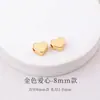 Acessórios Personalizados de Fio de Mão Prata Grossa Contas Espaçadoras DIY Colar Pulseira Miçangas Alta Retenção de Cor Peças Espaçadoras Wengwan Contas Cilindricas Contas Combinantes