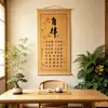 Autodisciplina Zeng Guofan Instrucciones Familiares Reglas Familiares No Te Levantes Temprano Todos los Asuntos Serán Descuidados Caligrafía Caligrafía Inspiradora Decoración de Madera Maciza Pintura de Pared