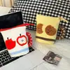 Estuche para Lápices con Taza de Agua Creativa, Bolsa de Papelería de Alta Estética Estilo Ins de Dibujos Animados, Caja de Papelería para Estudiantes con Diseño de Nicho, Estuche para Lápices