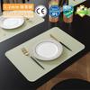 Tapete de mesa estilo western com sensação de pele, tapete de mesa com isolamento térmico, à prova d'água e à prova de óleo, tapete retangular para mesa de jantar doméstica, vendas diretas de fábrica no atacado transfronteiriço