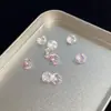 Nuevo modelo transfronterizo: Serie de colores macaron electrochapados Ditu Spider Cut Pro, accesorios para decoración de uñas DIY, aretes y diamantes sueltos redondos