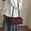 Bolso Retro Estilo Hong Kong Moda Femenina Versátil i Bolso de Mano para Mujer Versátil para Viajes Cotidianos Simple Temperamento Bolso de Mano de Moda