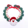 Adornos de Bufandas Navideñas para Mascotas Gatos y Perros, Bufandas Decorativas de Lana, Collares, Ciervos Tejidos a Mano y Productos para Personas Mayores