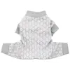 Ropa de cuatro patas para perro ropa de protección para la barriga primavera y otoño mascota pequeña oso de peluche Bomei gato perro pequeño pijama de otoño