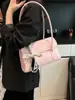 Bolsa de Ombro Casual Simples e Estilosa Feminina para Compras, Deslocamento, Bolsa de Mão Fresca, Nova Bolsa de Braço da Moda 2025