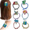 Suministros de Aprendizaje Simples Estilo Coreano 2 Adornos para la Cabeza Anillo para el Cabello Cuerda para el Cabello Cuerda para el Cabello SHEIN Dibujos Animados Creativo Cuerda para el Cabello Cuerda para el Cabello Goma