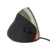 Ratón vertical con cable personalizado de fábrica, ergonómico, con muñequera vertical, fotoeléctrico, inalámbrico, de 5 teclas, al por mayor.