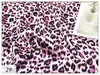 Tela Estampada de Satén Leopardo Satén tipo Seda No Resistente a las Arrugas Tela para Ropa Turbante Patrón Popular Marca de Agua