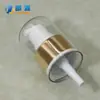 24 410 Cabezal de Bomba Dispensadora Cosmética de Aluminio Electroquímico, Cabezal de Bomba con Tapa Redonda, En Stock al por Mayor, Material de PP, Tipo de Presión