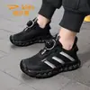 Delhui Baotou Zapatos Deportivos de Correr para Niños de Cuero Anti-Patadas Zapatos Funcionales para Niños Todas las Estaciones Suela Suave Ultra-Ligeros Venta al por Mayor