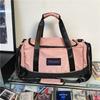 Bolsa de viaje, bolso de mano, bolsa de lona para viajes de corta distancia, bolsa de almacenamiento, bolsa de transporte de gran capacidad, bolsa de lona, bolsa de fitness