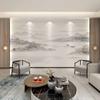 Mural Decorativo de Parede para Fundo de TV e Sofá 2025 Novo Estilo Chinês Revestimento de Parede para Quarto Papel de Parede para Sala de Estar Revestimento de Parede para Estudo