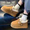 Zapatos de Algodón Birken Esponjosos y Engrosados para Mujer, Suela Gruesa, Nuevo Estilo Otoño/Invierno 2026, Populares en Ins, Fáciles de Poner, Zapatos de Algodón Cálidos
