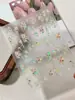Adesivos para Nail Art Padrão Formiga Adesivos de Flores Pintados à Mão Fábrica de Fonte de Nail Art Decorações de Nail Art de Flores da Primavera Atacado Yt8045