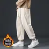 Pantalones de pana estilo japonés para hombre, Nueva moda de primavera y otoño, Marca de tendencia, Pantalones casuales de caída holgada, Pantalones largos deportivos tipo jogger