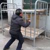 Cama de ferro dupla, cama de equipe, cama de ferro, cama de fábrica, cama escolar, cama escolar, cama de ferro superior e inferior