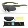 Gafas Tácticas para Aficionados Militares de Ballesta Transfronteriza Gafas Antibalas para Tiro Deportivo al Aire Libre Gafas Multifuncionales a Prueba de Viento