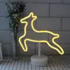 Fabricante Luces de Forma Neón Regalos de Navidad Flamenco Unicornio Arco Iris Luz Nocturna USB Luces de Neón LED Venta al por Mayor