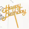 Decoración de Pastel de Cumpleaños Estilo Chino para Abuelos, Deseándoles Salud y Longevidad, Topper de Cumpleaños Acrílico para Personas Mayores