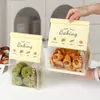 Bolsas de Empaque Crujientes de Copo de Nieve con Impresión Personalizada para Dulces de Turrón, Galletas, Snacks, Productos Horneados, Bolsas de Empaque Auto-Sellables de Pie