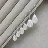 Estilo Retro Tendencia Nacional Gota de Agua Perla Geométrico Ganchos para Orejas de Plata de Ley S925, Lujo Ligero, Gama Alta, Dulce, Suave, Temperamento Femenino