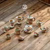 Fabricante Ru Yao Fu Gui You Yu xícara de chá de cerâmica, conjunto de chá para casa, xícara do mestre, bule, gaiwan para preparo de chá, utensílio de chá antiescaldante