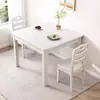 Mesa de comedor cuadrada de madera maciza para apartamentos pequeños, mesa cuadrada pequeña de estilo chino para ocio y juegos de cartas, adecuada para propiedades de alquiler, mesa de centro cuadrada