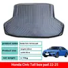 Adequado para porta-malas de Honda Civic 22-25, Tapete de Porta-Malas TPE Resistente ao Desgaste e à Água para Modificação Interna