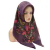 Bufanda cuadrada estampada estilo étnico nuevo para Amazon AliExpress transfronterizo, pañuelo malayo fino de verano con hilo dorado