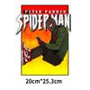 Novo padrão Homem-Aranha Acessórios decorativos DIY para roupas Impressão em camiseta tinta branca Impressão por transferência térmica Hot stamping agora uma peça