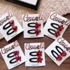 Nuevo Estilo Coreano Niños Ropa de Principios de Otoño Angora Rojo Corazón de Melocotón Pinza para el Cabello para Niñas y Padres, Sencilla Flor Lazo Lateral