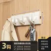 Gancho Invisível para Casa Hall de Entrada Banheiro Atrás da Porta Cabideiro Parede de Roupeiro Na Parede Sem Furo Cabide Dobrável
