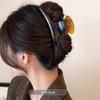 Pinza Elegante y Sofisticada para el Cabello, Nuevo Modelo 2025 para Recogidos en la Parte Trasera de la Cabeza, Pinza de Tiburón Grande para Cabello Espeso, Suministro de Accesorios para el Cabello