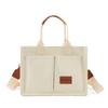 Bolso de lona cruzado, bolso bandolera, maletín portátil para mujer, bolso de mano para negocios, bolso para documentos A4, bolso para estudiantes.