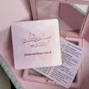 Lujo ligero estilo ins nacarado brillante tarjeta de uñas para usar en uñas pantalla de arte de uñas cartón de fondo para empaque uso al por mayor