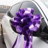 Carro do casamento fita flor casamento carro equipe decoração casamento flutuar laço fita mão flor suprimentos
