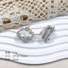 Hermoso y exquisito colgante de cristal de oso nuevo de industria pesada con nube de diamantes, broche DIY, colgante, accesorios de cadena para teléfono móvil